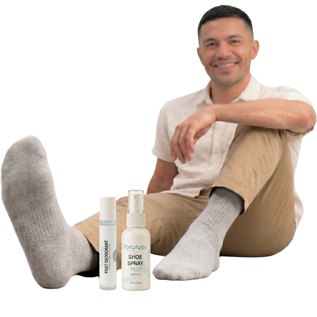 How I Got Rid of Years of Foot Odor with a 60-Second Routine I Built in My Uncle's Lab.
