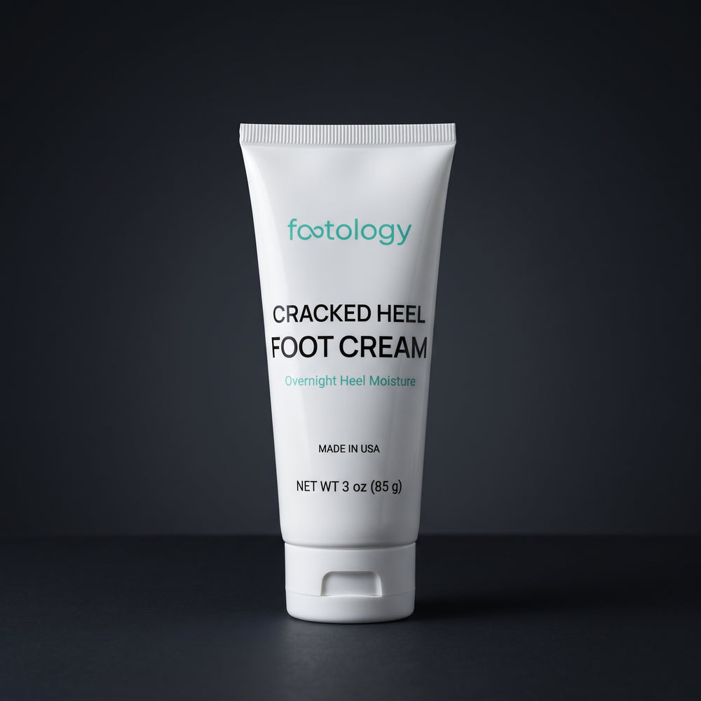 Cracked Heel Foot Cream tube, 30% urea, 3 oz