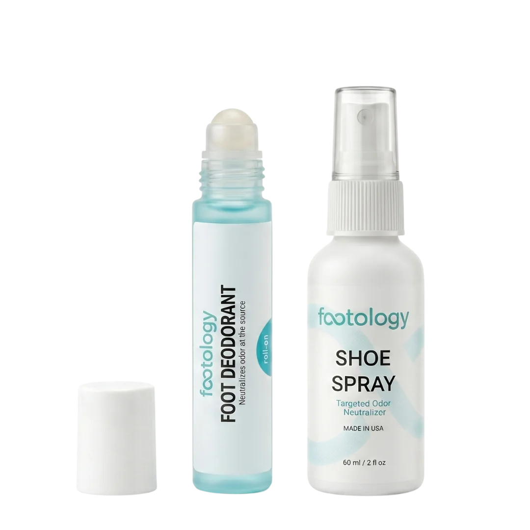 The system built to fix foot odor. Not cover it up.